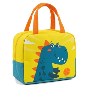 Kids’ Cartoon-Themed Insulated Thermal Lunch Bag, with Aluminum Inner Layer for School, Picnics and Travel, Assorted Designs (D0-7)